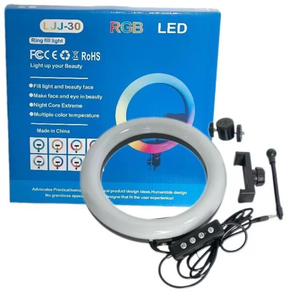 RGB 12 INCHES RINGLIGHTS +TRIPOD