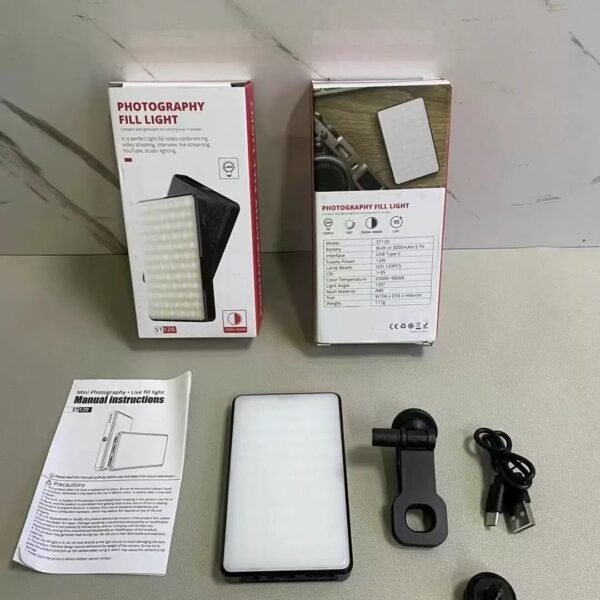 ST-120 HIGH QUALITY SELFIE VIDEO LIGHT