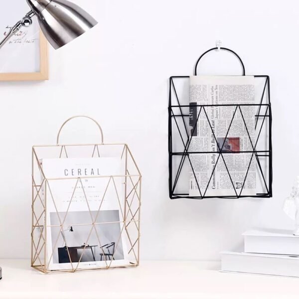 GOLD WALL RACK