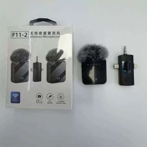 F11 SINGLE MIC FOR IPHONE AND TYPE C