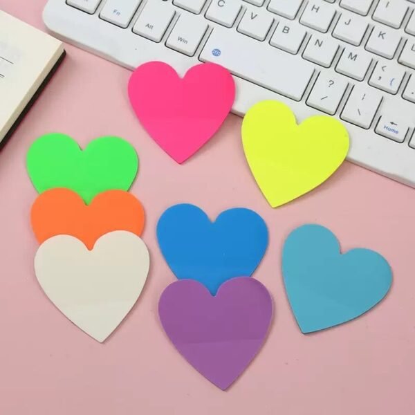 LOVE SHAPE STICKY NOTE 100 PAGES