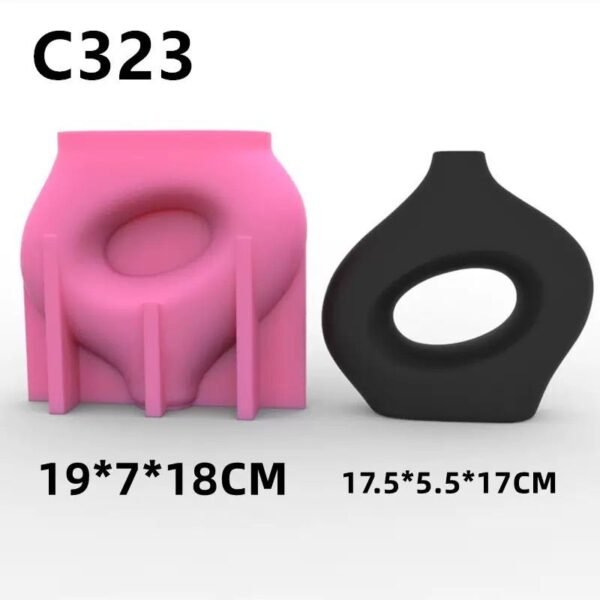 GYPSUM VASE MOLDS
