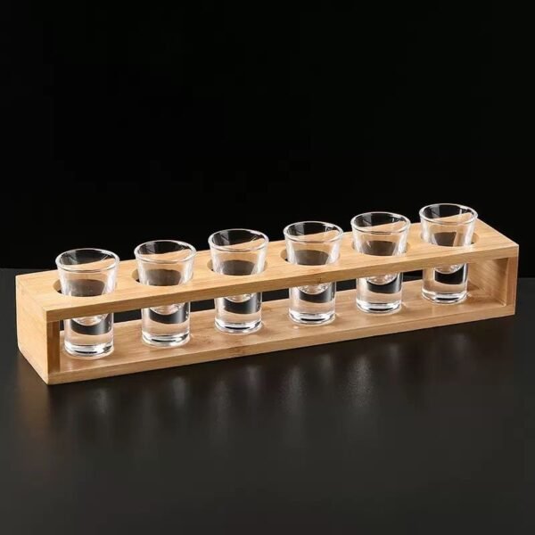 SHOTS GLASS WITH RACK