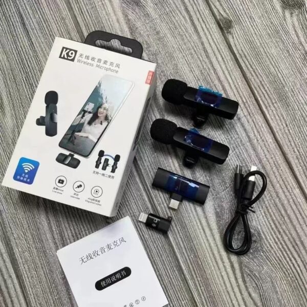 K9 DOUBLE MIC FOR IPHONE & TYPE C USER