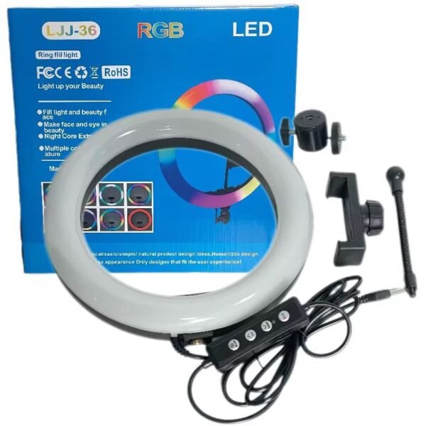 RGB 14 INCHES RINGLIGHTS + TRIPOD