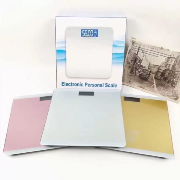 ELECTRONIC PERSONNAL SCALE WHITE