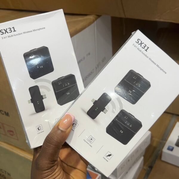 SX31 DOUBLE MIC FOR IPHONE & TYPE C
