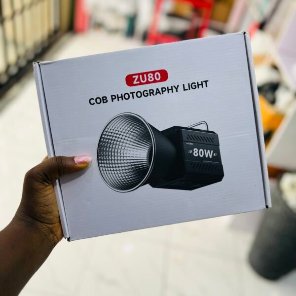 ZU80 COB LIGHT WITH TRIPOD STAND (BATTERY NOT INCLUDED )