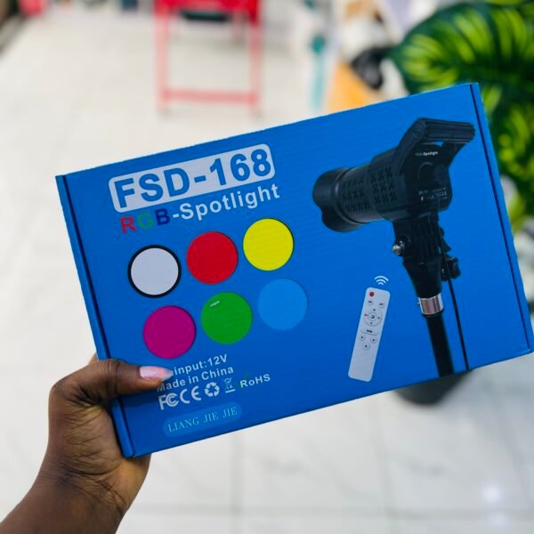 FSD-168 VIDEO SPOT LIGHT WITH TRIPOD