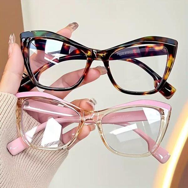 G86 TRENDY BUTTERFLY CAT EYES ANTI BLUE GLASS